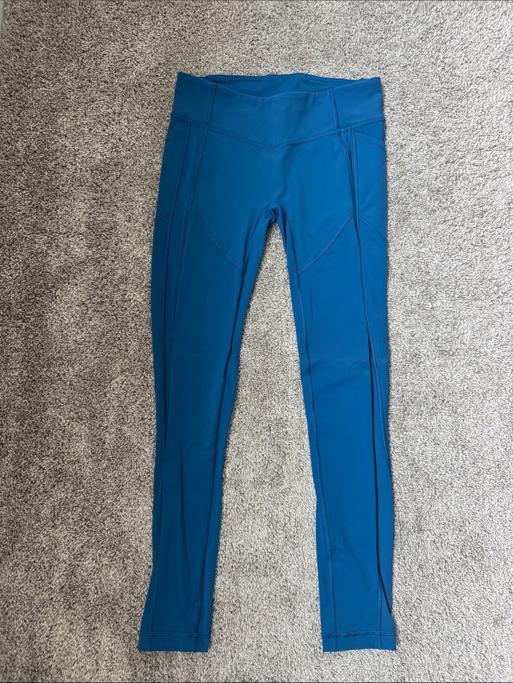 lululemon athletica NWOT Ocean Blue Workout Leggings